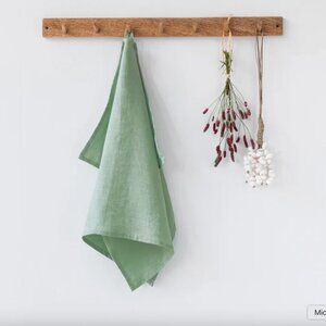 NWT MagicLinen | Linen Tea Towel - Matcha Green